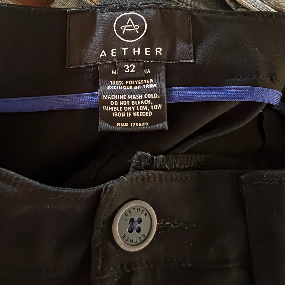 Aether Black Pant